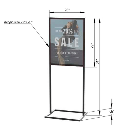 Acrylic Promo Display Stand