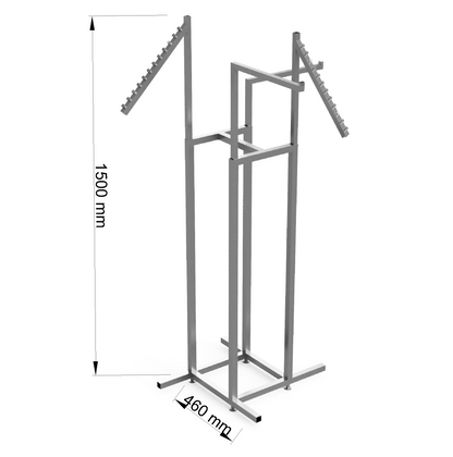 QuadraStand- 4 Way Display Stand