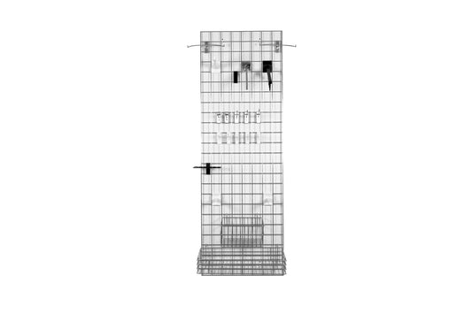 GridMax - Grid System | Supermarket (Pack  of 2) with (8 Grid Fixture)